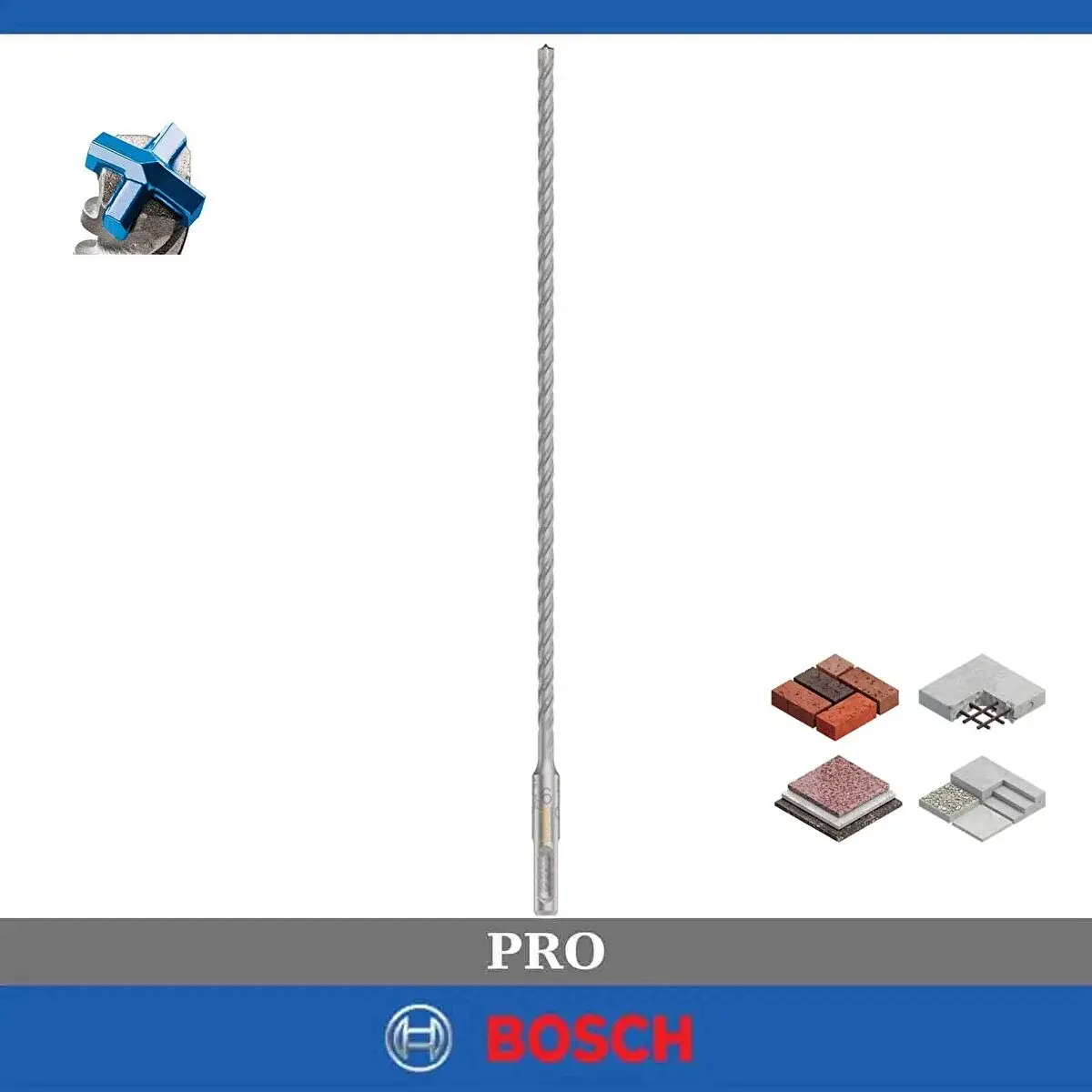 BOSCH SDS PLUS 5X MATKAP UCU 5.5x150x210