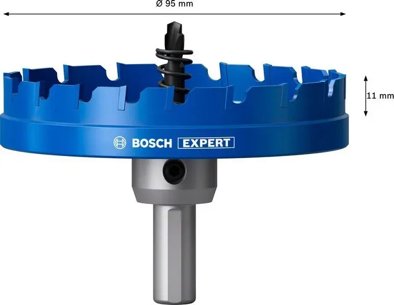 BOSCH EXP DELİK AÇMA TESTERESİ CARBİDE 95 mm