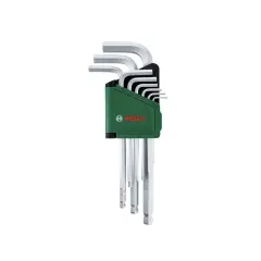 BOSCH ALLEN ANAHTAR SETİ (9 PARÇA)