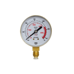 YILDIZ 51315 Oksijen Basınç Göstergesi Ø63
