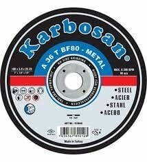 Karbosan (25 Adet) 180 X 3.0 X 22.23 NK 910040 Metal Kesme Taşı