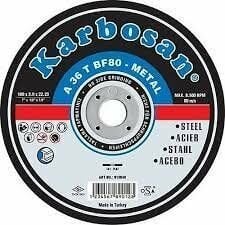 Karbosan (1 KOLİ 150 Adet) 115 X 3.0 X 22.23 NK 910910 Metal Kesme Taşı