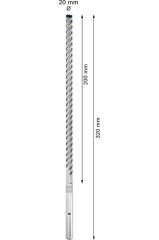 Expert Sds Max-8x Kırıcı Delici Delme Ucu 18 X 400 X 540 Mm