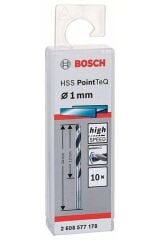 HSS PointTeQ Matkap Uç Metal 1x12x34mm 10 Parça