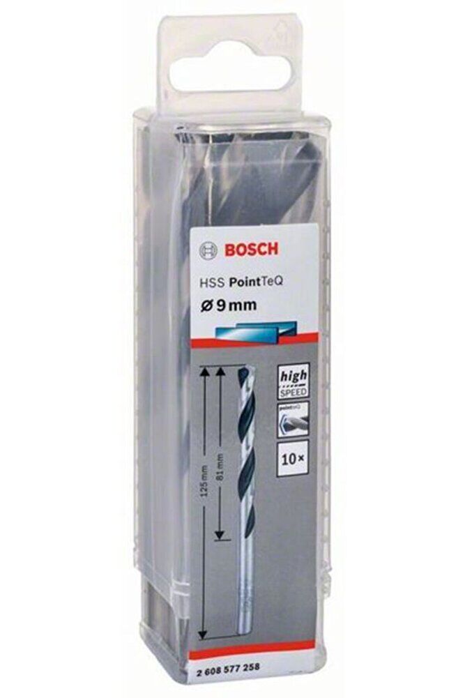 HSS PointTeQ Matkap Uç Metal 9x81x125mm 10 Parça