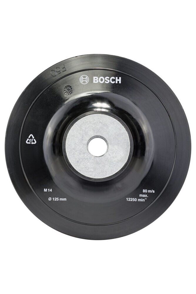 Fiber Disk Tabanı M14 Flanş Dişli 125mm