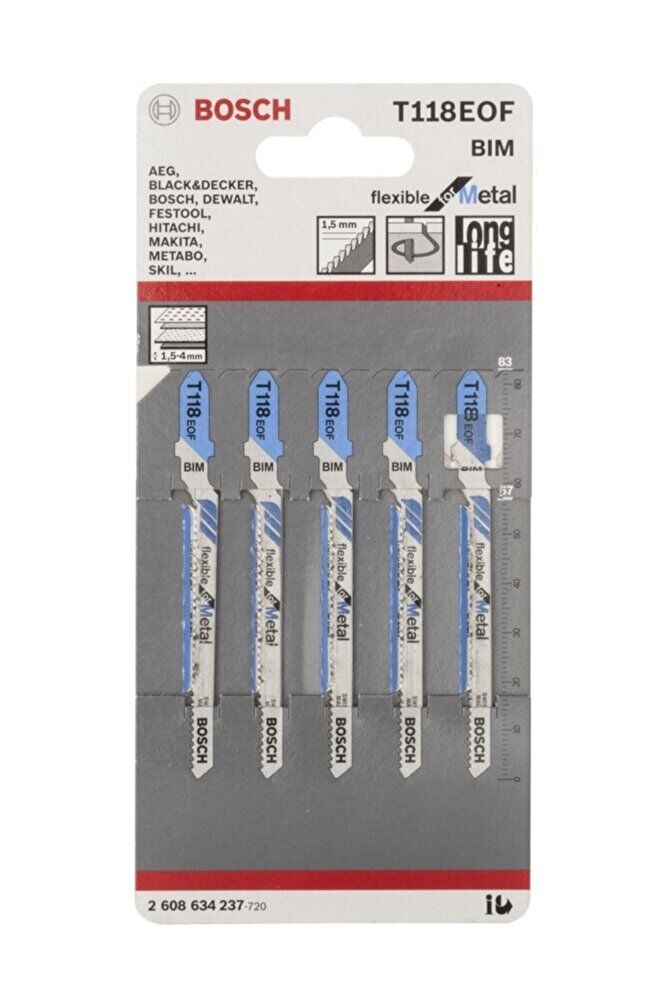 T 118 Eof Flexible For Metal 5'Li