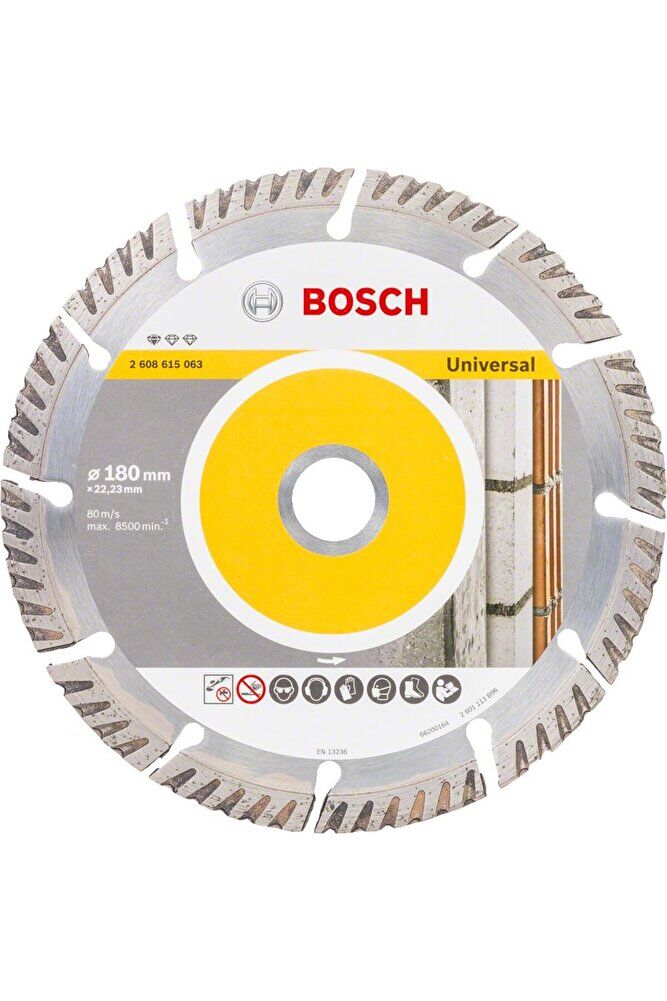 - Standard Seri Genel Yapı Malzemeleri İçin Elmas Kesme Diski 180 mm