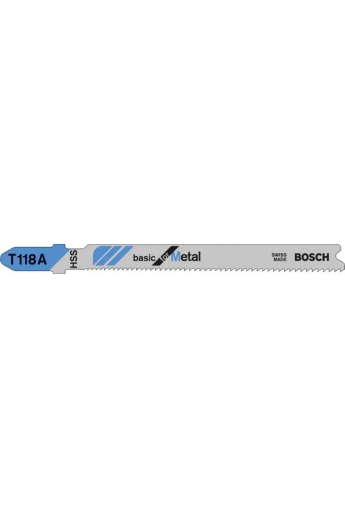 BOSCH T 118 A BASİC FOR METAL 5 Lİ