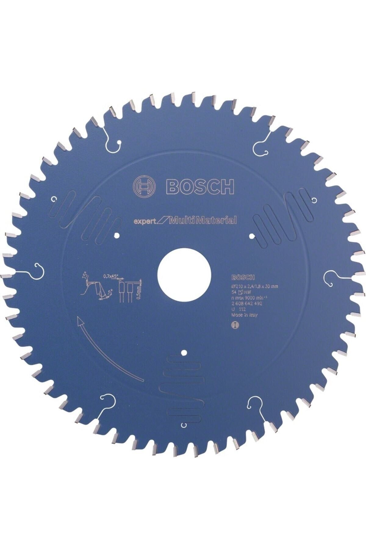 Daire Testere Bıçağı EX MU B 210x30-54