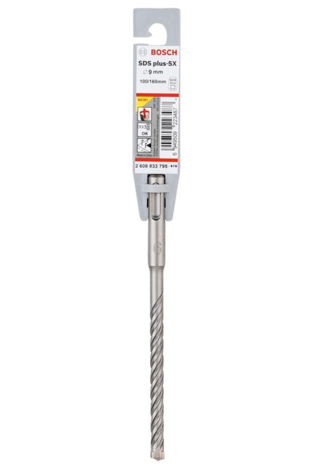 SDS-Plus-5X 9*160 mm