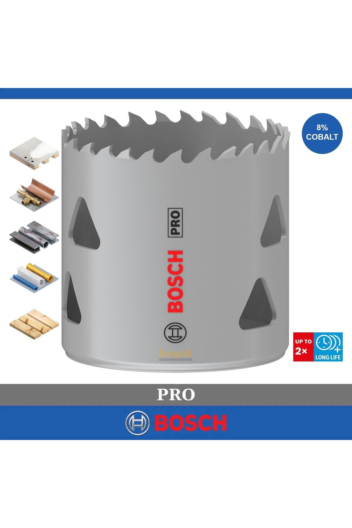 BOSCH PRO MULTİMETERYAL 51 MM PANÇ