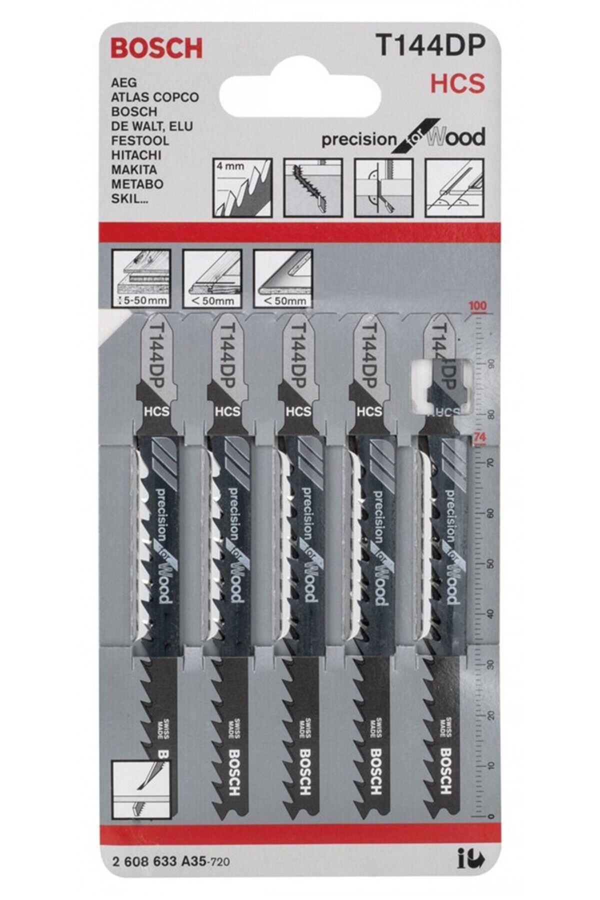 T 144 DP Precision for Wood 5'li
